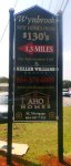 Wynbrook subdivision real estate sign vertical