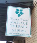 massage therapy scroll bracket